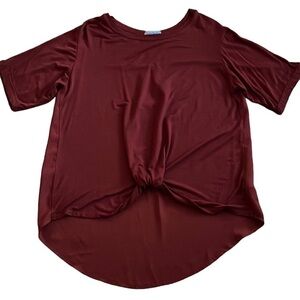 Ophelia Roe women’s rust colored high low top Size Small